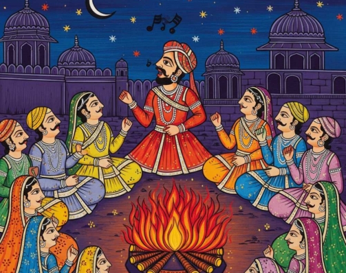 Rajasthani Night Gathering – Folk Music and Dance Art