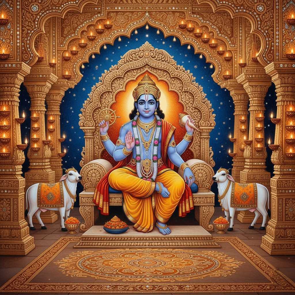 Divine Dwarkadhish Darbar