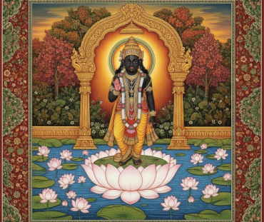 Shree Nathji Bhagvan Pichwai Art