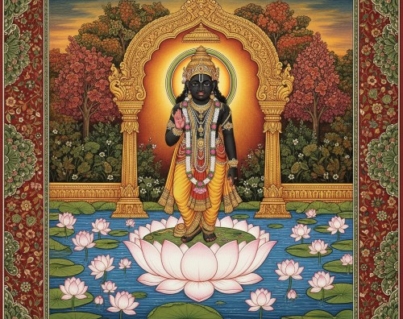 Shree Nathji Bhagvan Pichwai Art