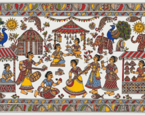 Village festival Madhubani Art (5)