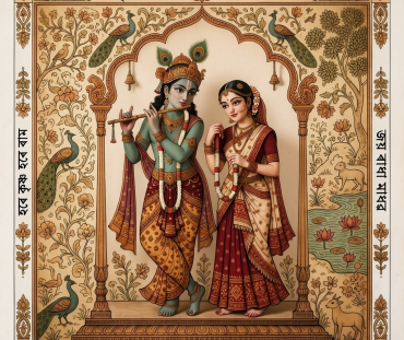 RADHA KRISHNA ASSAMESE STTRIYA ART 5